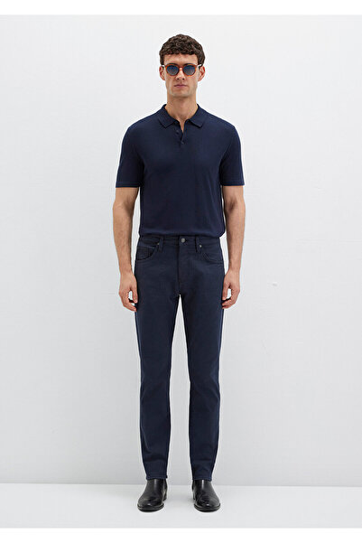 Mavi Milan Schwarze dunkle Gabardine-Hose 0081090690