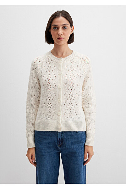 Mavi Wool Blended Ecru Cardigan Slim Fit / Slim Fit 1710812-70057