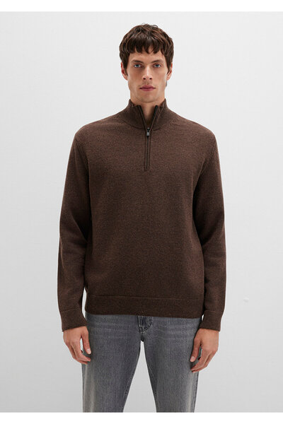 Mavi Wool Blend Brown Sweater Regular Fit / Regular Cut 0710371-70251