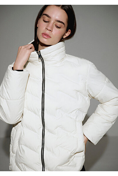 Mavi Stand Collar Women's Coat M1110714-86412