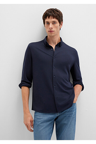 Mavi Чорна сорочка Slim Fit / вузький крій 0211908-70488