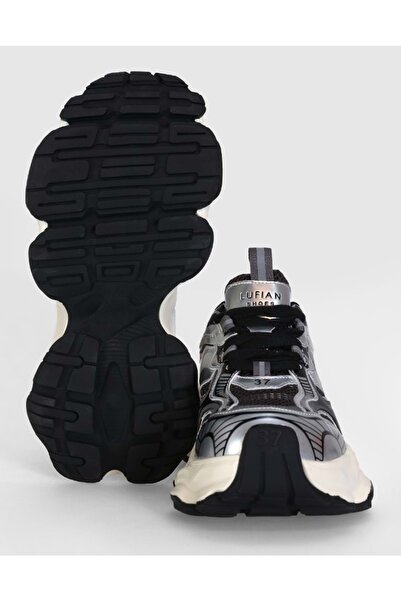 Lufian 122230017 Arıana Sneaker Unisex Δερμάτινα Αθλητικά Παπούτσια ΓΚΡΙ