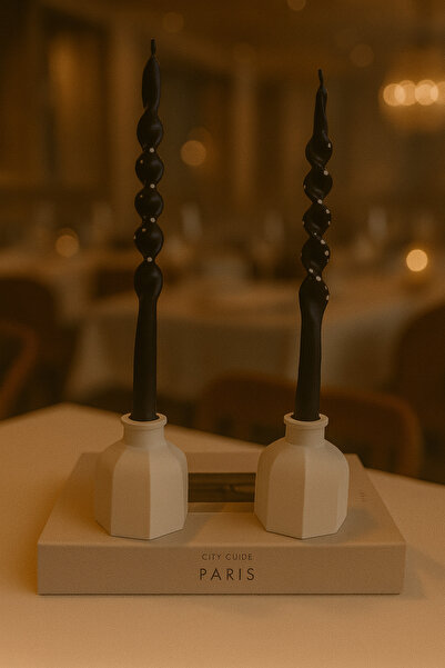 Zigzag Home Dekoratif 2 Li Şamdan Mumluk Vazo Biblo Çok Amaçlı Mumluk Ve Vazo...