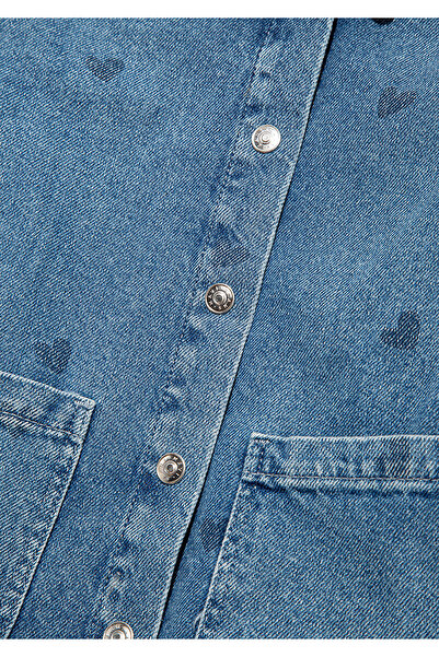 Mavi Cămașă Lulu din denim deschis, croială normală 7210002-90880