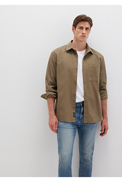 Mavi Brown Shirt Regular Fit / Regular Cut 0211658-71816