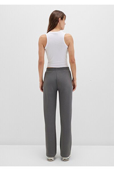 Mavi Wide Leg Gray Basic Sweatpants 1011057-70096