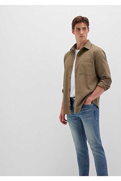 Mavi Brown Shirt Regular Fit / Regular Cut 0211658-71816