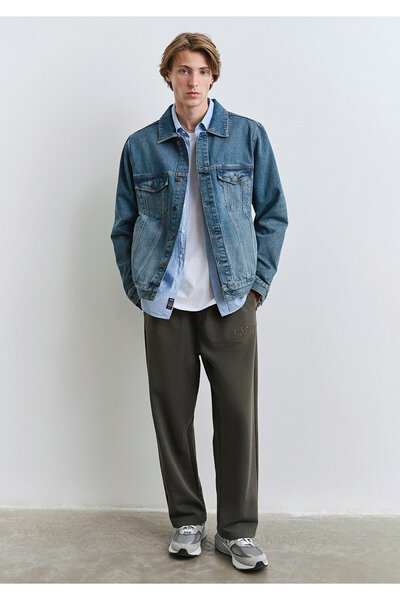 Mavi Ανδρική φόρμα χακί πράσινη M0010495-71542