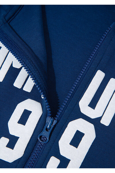 Mavi Hanorac bleumarin cu fermoar 6S10119-70721