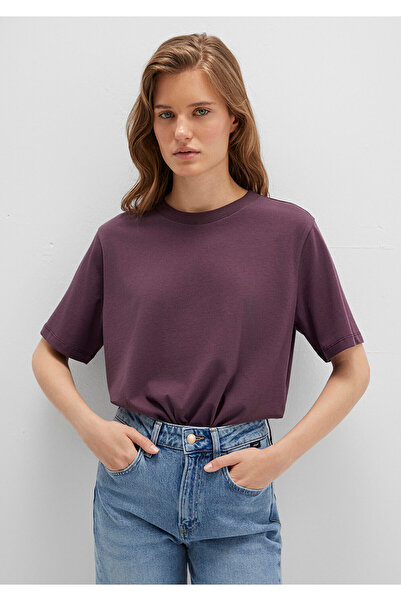 Mavi Biskilet Yaka Purple Basic T-Shirt Regular Fit / Normal Cut 1600955-70434