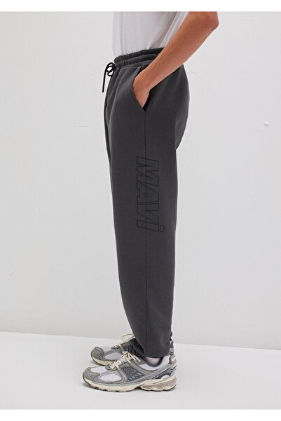 Mavi Logo Printed Anthracite Sweatpants 0010208-80106