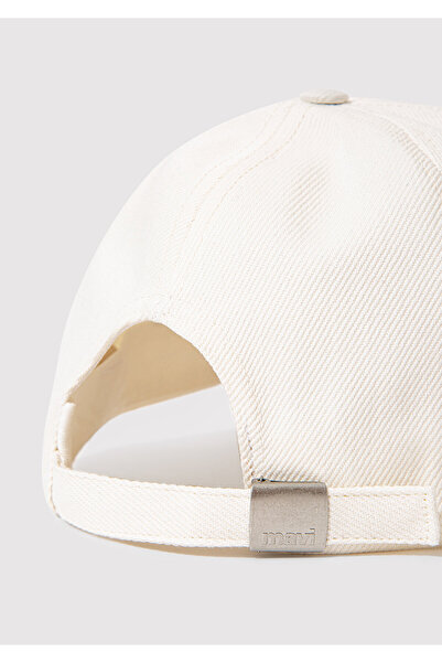 Mavi Turtle Embroidered Ecru Hat 1913011-28458