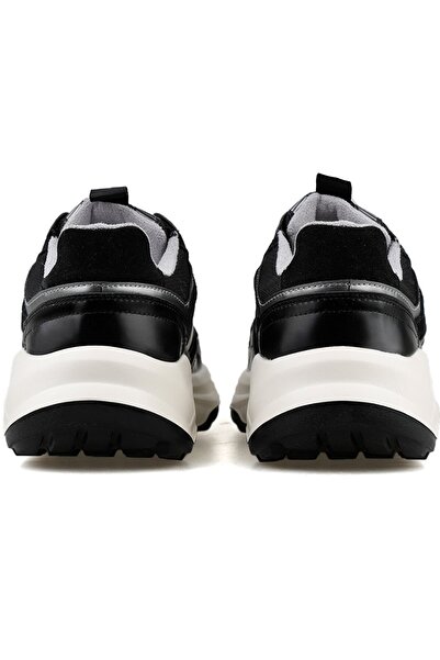 Lufian 112230235 Eduard Sneaker Men's Leather Shoes Black