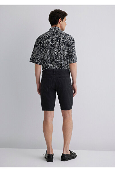 Mavi Lucas Street Dark Gray Jean Shorts 0412607-89928