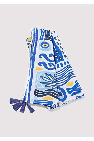 Mavi Πετσέτα με μοτίβο με χάντρες Evil Eye 1913655-28616