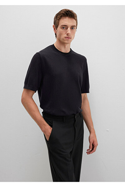 Mavi Short Sleeve Black Knitwear T-Shirt Regular Fit / Regular Cut 0710312-900