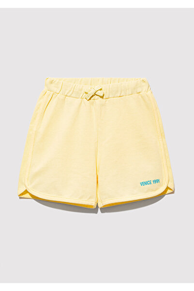 Mavi Venice 1991 Printed Yellow Shorts 7410006-89143
