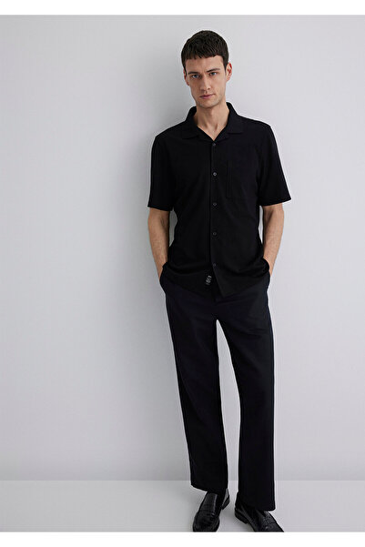 Mavi Black Shirt Regular Fit 0211552-900