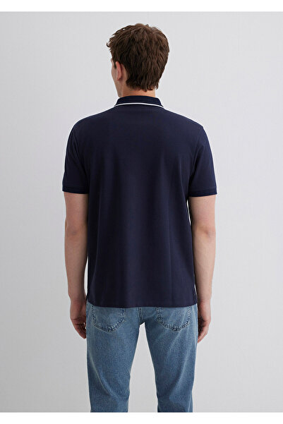Mavi Μπλούζα Polo Μπλε Σκούρο Κανονική Εφαρμογή / Κανονική Κοπή 0612880-86415