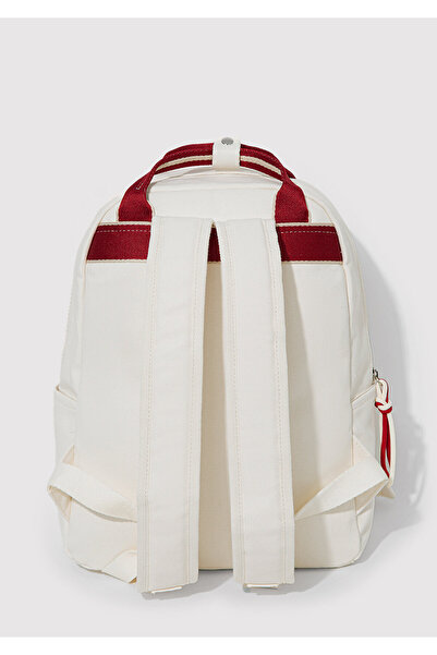 Mavi Ecru Backpack with Red Detail 1912481 -32149