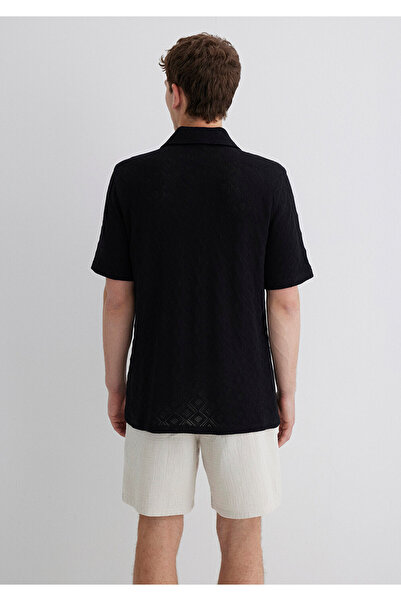 Mavi Black Shirt Loose Fit / Loose Relaxed Fit 0211598-71379