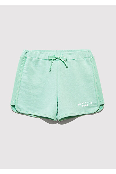 Mavi Club Printed Green Shorts 7410008-71447