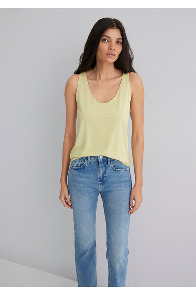 Mavi Yellow T-Shirt Slim Fit 1613216-71309