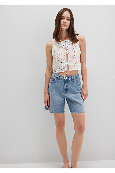 Mavi Lace Detailed Fisto Embroidered Top 1211177-70057