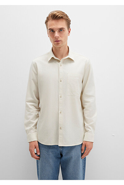 Mavi Beige Pocket Shirt Regular Fit / Regular Cut 0211658-70134