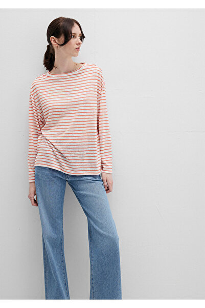 Mavi Πορτοκαλί ριγέ μπλουζάκι Loose Fit / Loose Relaxed Fit 1612664-90710