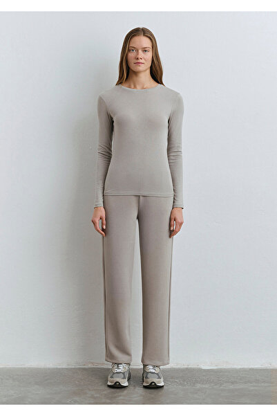 Mavi Sporty Lux Grey Lyosel T-Shirt Εφαρμοσμένο / Εφαρμοσμένο κόψιμο 1613032 -70112