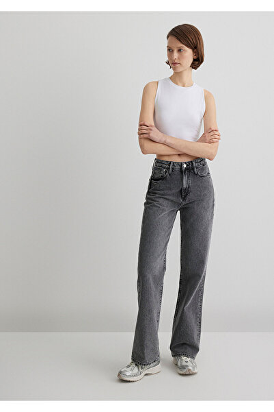 Mavi Victoria Classic Denim Dark Gray Jean Trousers 101072 -89232