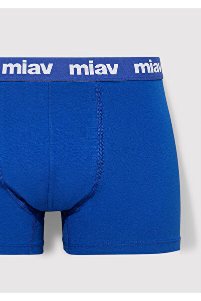 Mavi Miav bedruckte blaue Boxershorts 0911852 -82907