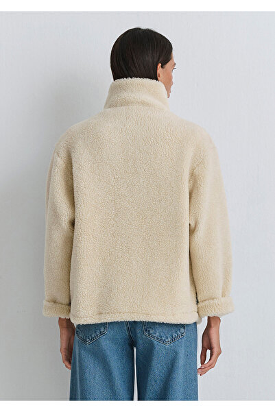 Mavi Jachetă de blugi din blană artificială albastru deschis Rubina anilor 90 1110278 -88589