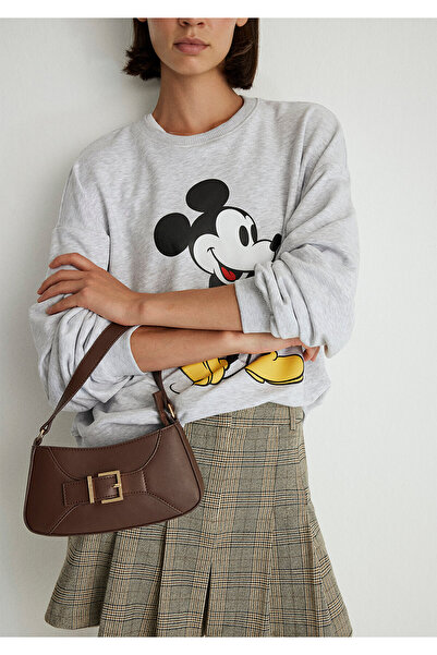 Mavi Μίκυ Μάους με τύπωμα Γκρι φούτερ 1S10254-88467