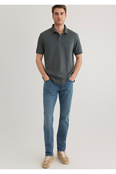 Mavi Black Men's Green Polo T-Shirt 0612520 -71598