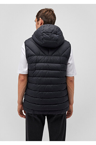 Mavi Μαύρο φανελάκι με κουκούλα κανονική εφαρμογή / κανονική εφαρμογή 0110359 -900