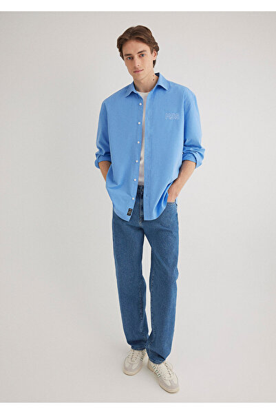 Mavi Mvjns Embroidered Shirt Loose Fit / Loose Relaxed Cut 0211432-70874
