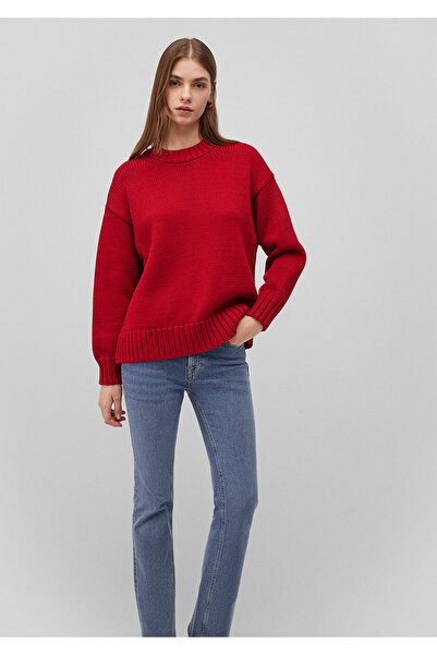 Mavi Crew Neck Red Sweater Oversize / Wide Cut 1710516 -88609
