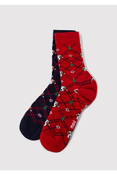 Mavi Șosete roșii tematice de Anul Nou 0911770-70463