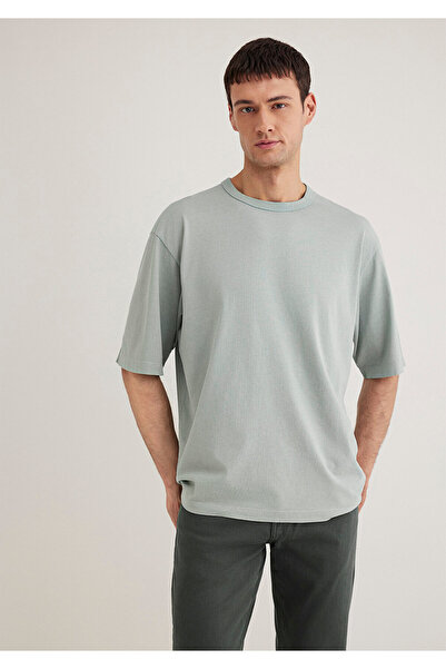 Mavi Green Basic T-Shirt Loose Fit / Loose Relaxed Cut 0612595-70148