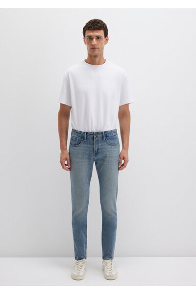 Mavi Pantaloni de blugi James Classic Denim Puslu Indigo Mavisi 0042489278