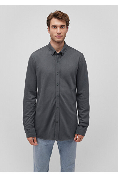 Mavi Men's LonG Sleeve Shirt - Moss Green 0211092 -71598