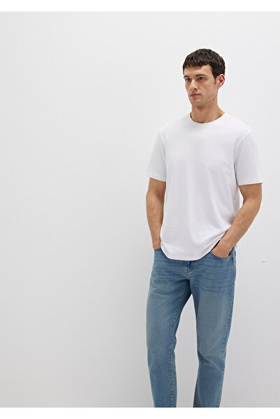 Mavi Μπλουζάκι Regular Fit από λευκό οργανικό βαμβάκι - 066483 -620