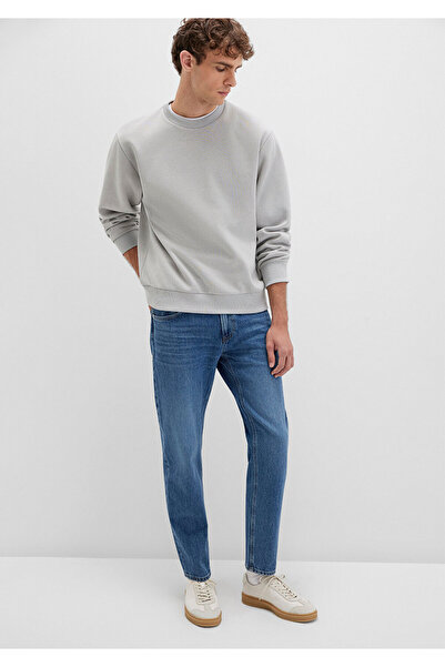 Mavi Γκρι φούτερ με λαιμόκοψη 0S10276-81582