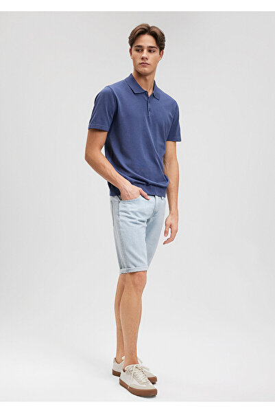 Mavi Tim Street Ice Blue Jean Shorts 0428487138