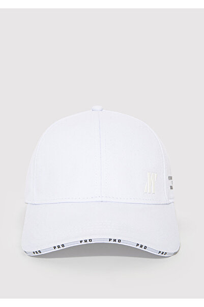 Mavi Pro Logo Detaylı Beyaz Şapka 0911518-620