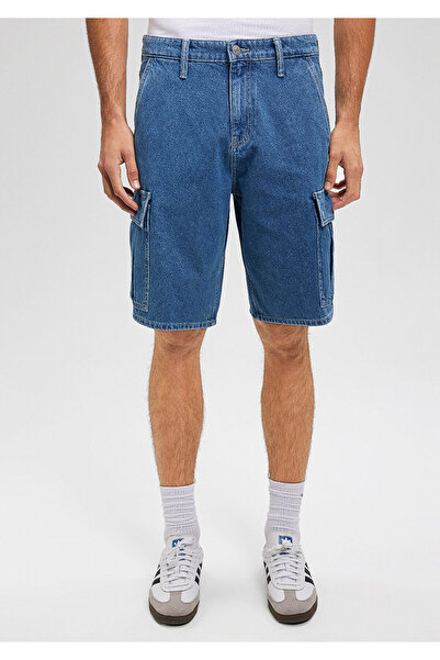 Mavi Hamburg MV91 Street İndigo Mavisi Jean Şort 0410681-87150