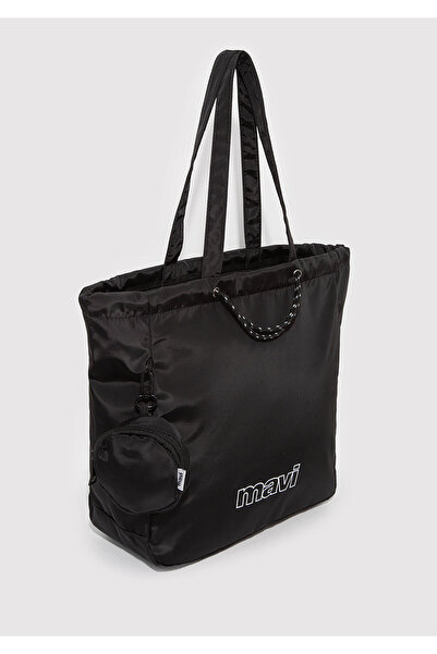 Mavi Black Shoulder Bag with Logo Detail 1911306 -900