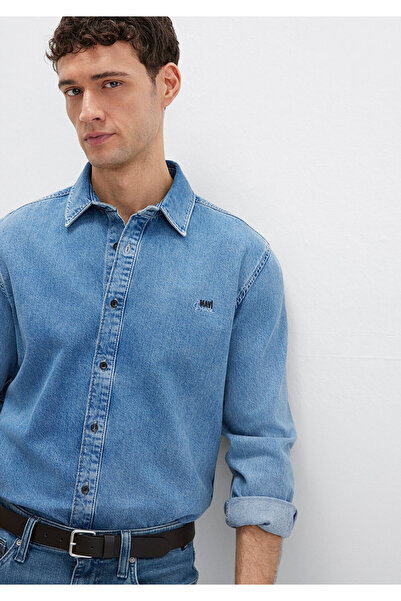 Mavi Roy Lux Black JeAn Shirt - misty Open DesiGn, Slim Fit, 0210496 -87937